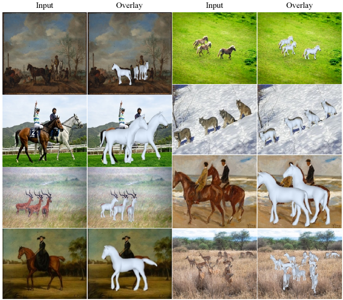 Qualitative evaluation of SAM 3D Animal
